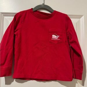 Vineyard Vines Kids Christmas Long Sleeve Tee